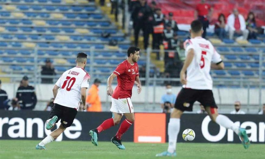 مسؤولو الأهلي في المغرب قبل السفر  للتحضير لنهائي أفريقيا