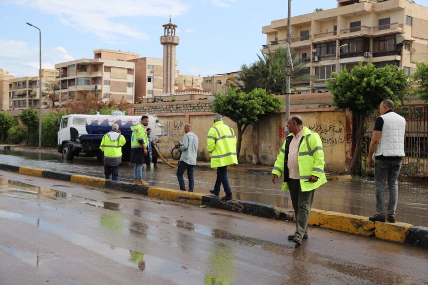 "الصرف الصحى" بالإسكندرية: الأمطار لم تعيق حركة المرور