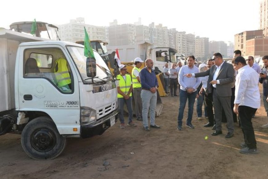 محافظ الدقهلية يشهد اصطفاف عدد من المعدات الهندسية للمراكز والمدن والاحياء للتأكد من الحالة الفنية لها